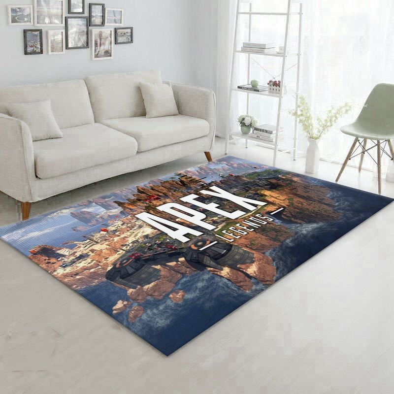 Apex Legends Map Gaming Carpet Area Rug