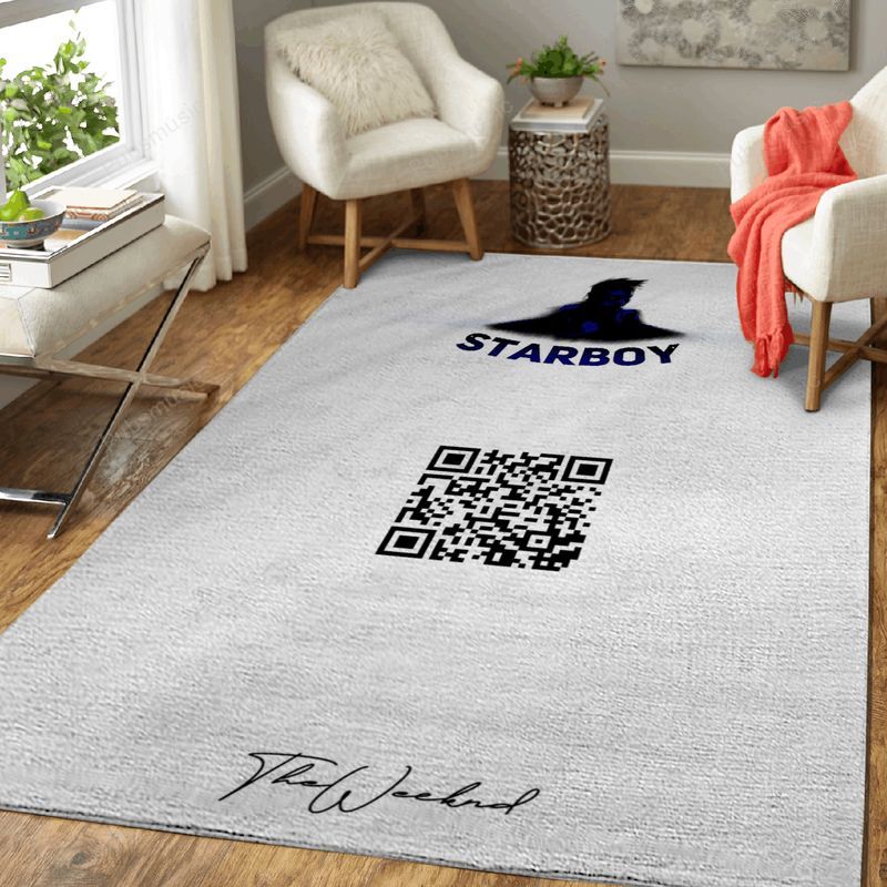 The Weeknd Starboy Music Art Carpet Area Rug
