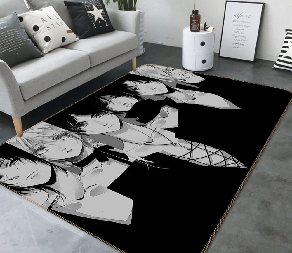 Attack On Titan Anime 15 Carpet Area Rug
