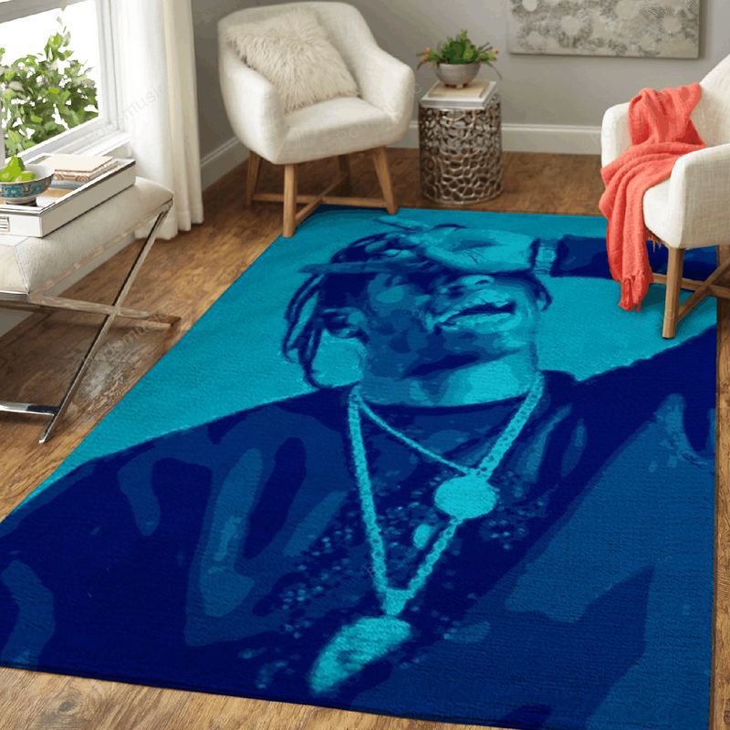 Travis Scott Music Vintage Art Carpet Area Rug