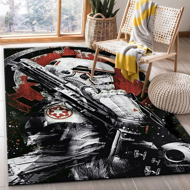 Star Wars Storm Trooper Carpet Area Rug