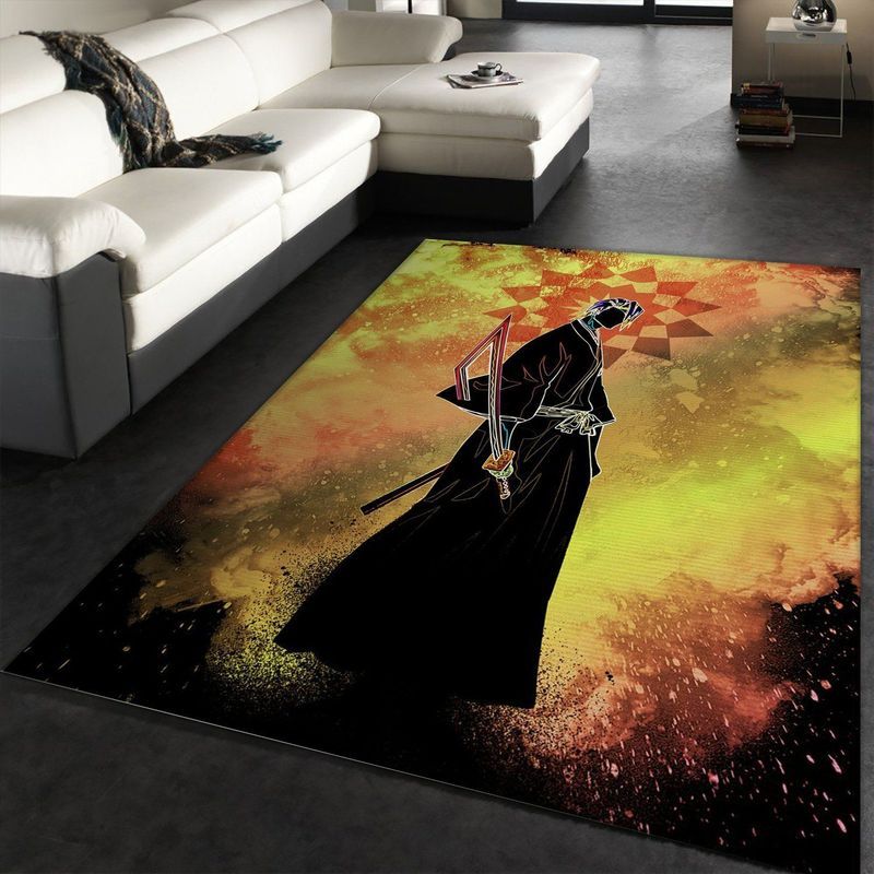 Bealch Izuru Kira Lieutenant 3rd Division Carpet Area Rug