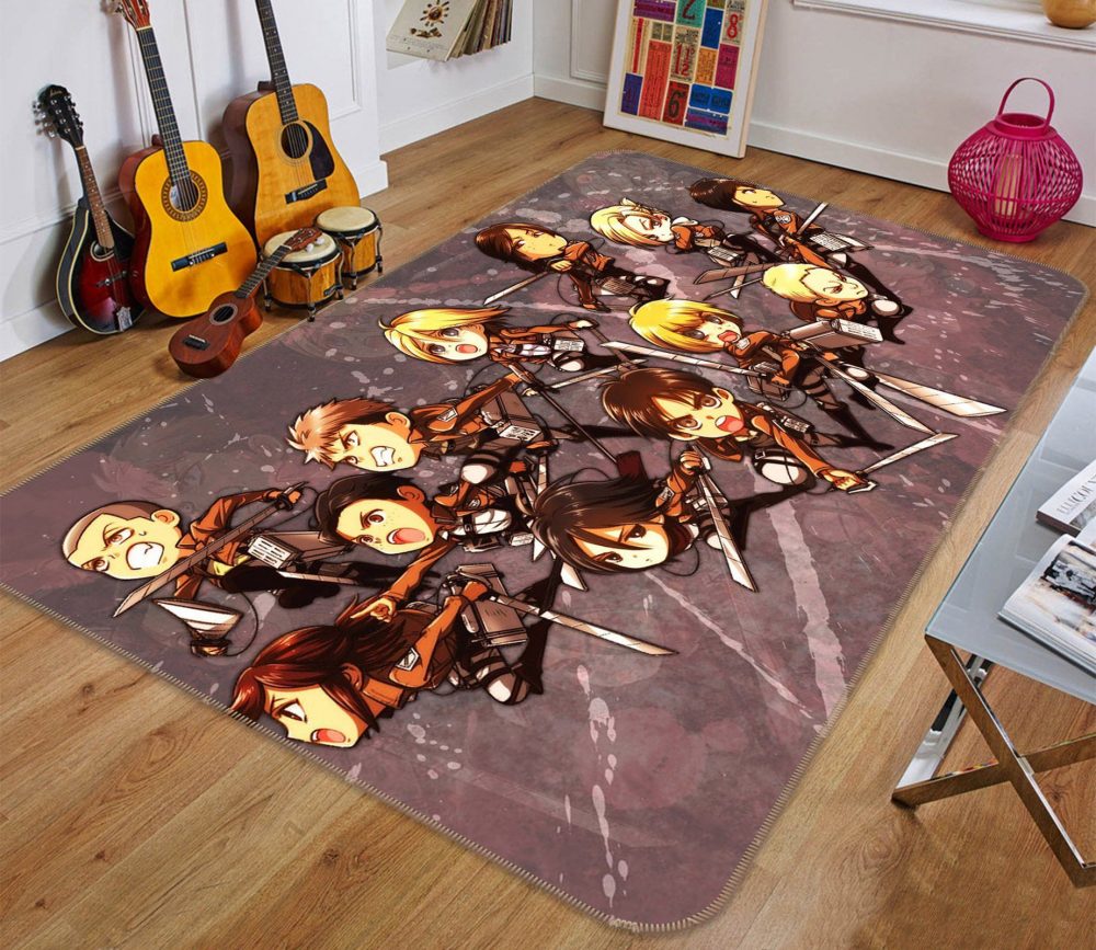 Attack On Titan Anime 41 Carpet Area Rug