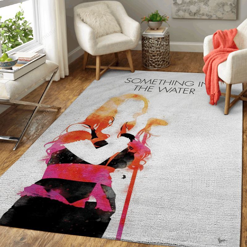 Carrie Underwood Watercolor Music Artworks Art Carpet Area Rug