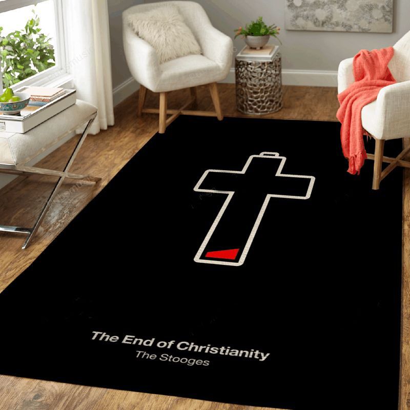 The End Of Christianity Music Art Carpet Area Rug