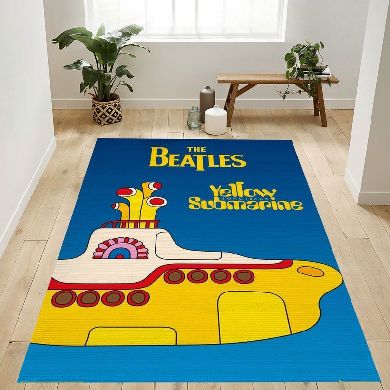 The Beatles Yellow Submarine Carpet Area Rug