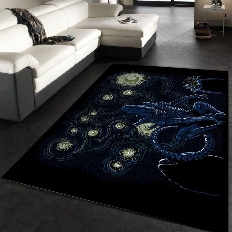 Starry Xenomorph Carpet Area Rug