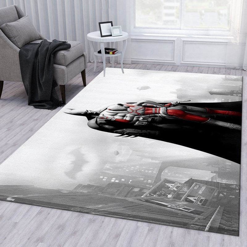 Batman Ft Harley Quinn Movie Carpet Area Rug