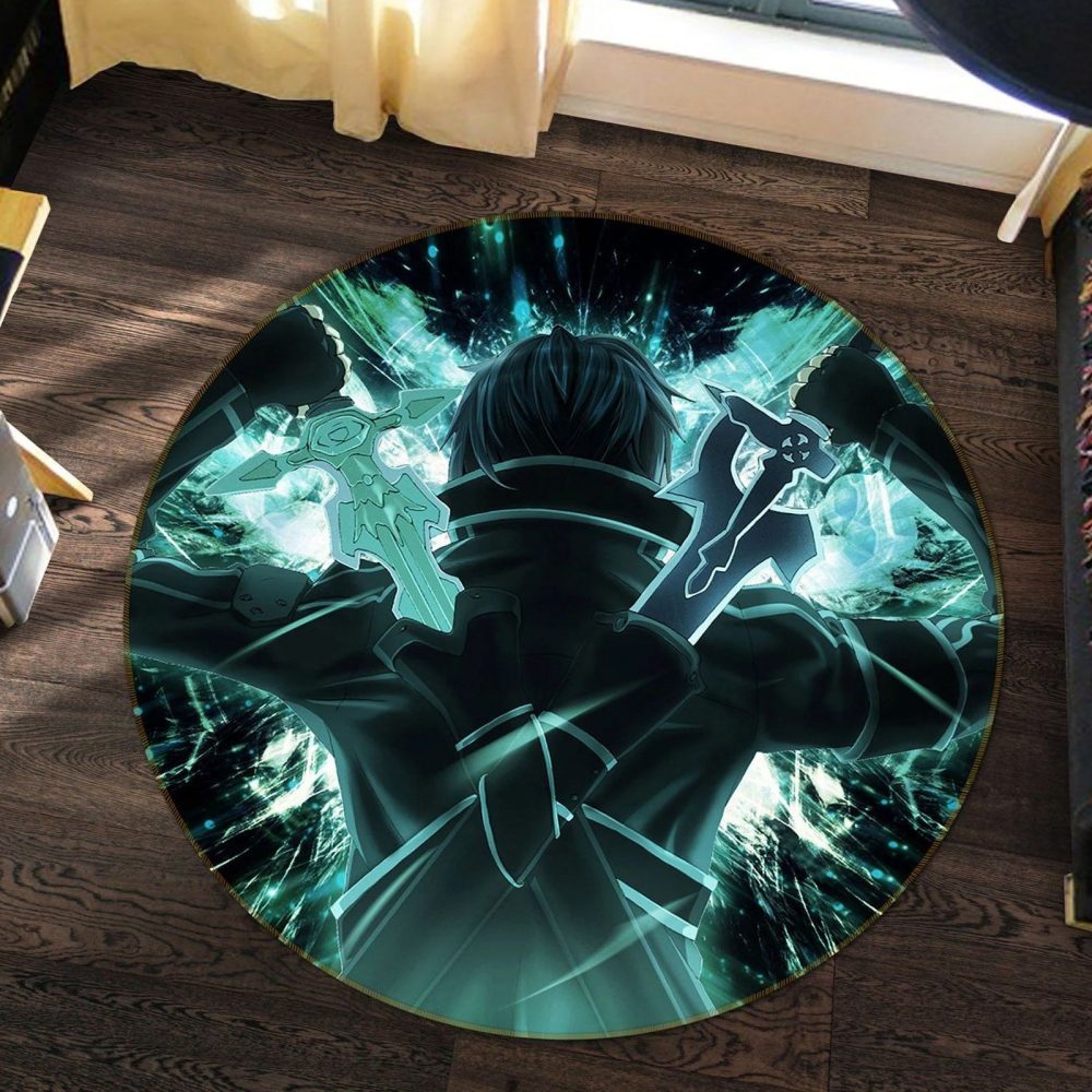 Sword Art Online Anime 20 Round Carpet Area Rug