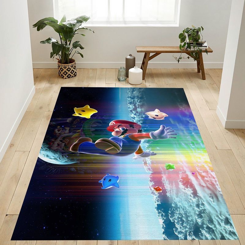 Super Mario 96 Carpet Area Rug