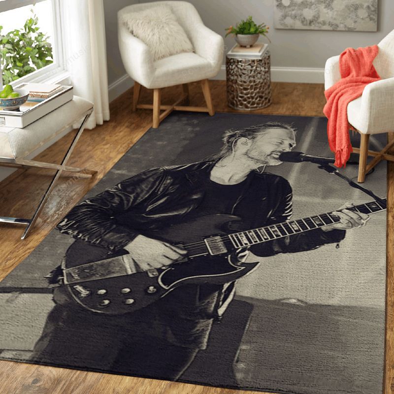 Thom Yorke Legends Music Art II Carpet Area Rug