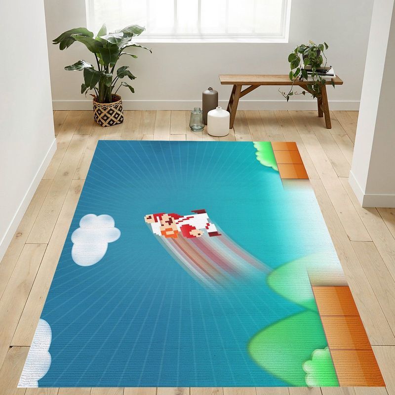 Super Mario 69 Carpet Area Rug