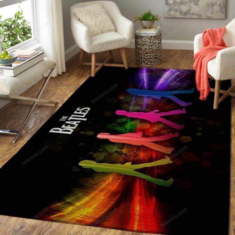 The Beatles Abbey Road Galaxy Multi Color Carpet Area Rug