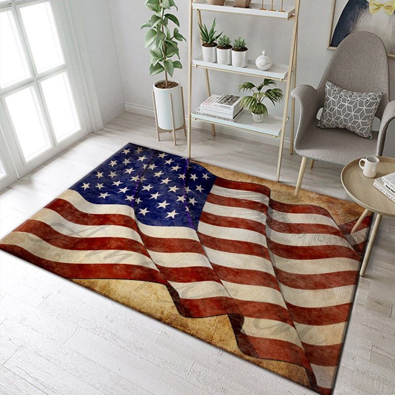 American Flag Carpet Area Rug