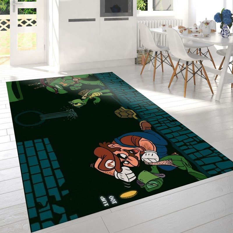 Super Mario 48 Carpet Area Rug