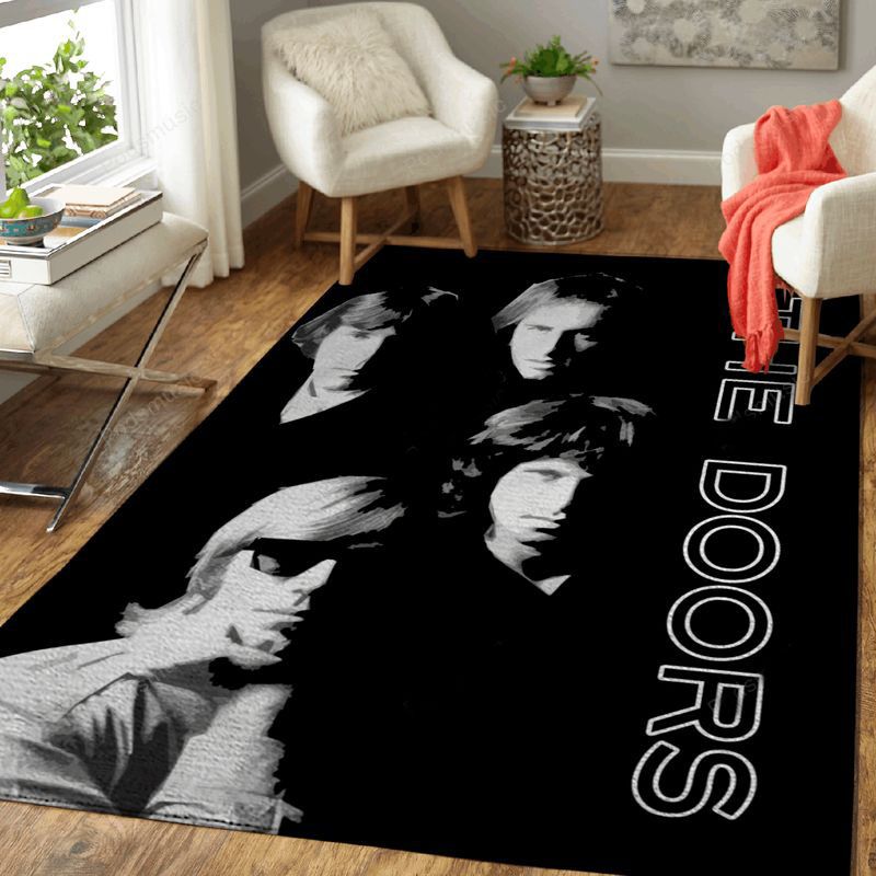 The Doors Art 1 Music Artwork Art Carpet Area Rug