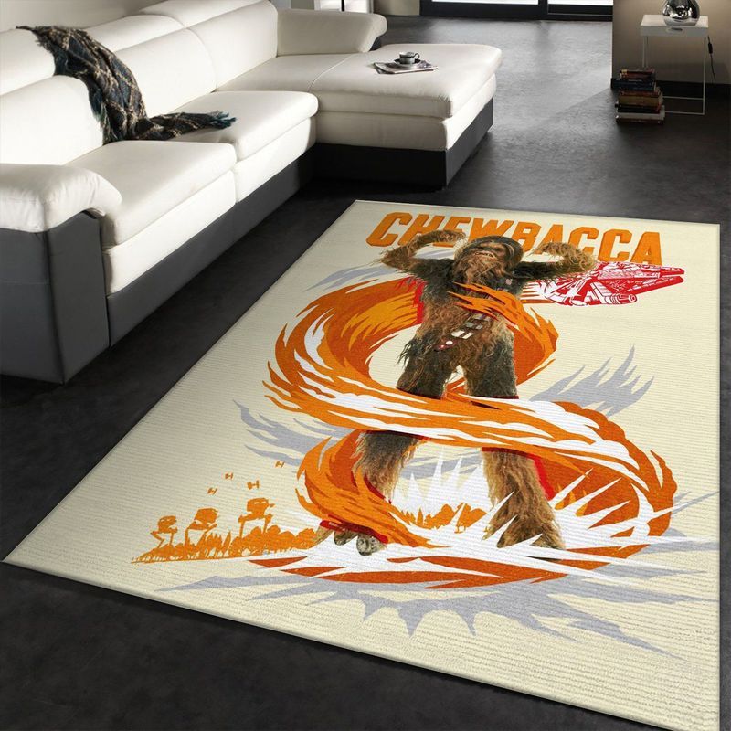 Chewbacca Star Wars Movie Carpet Area Rug