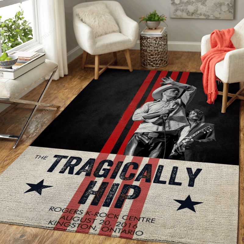 The Tragically Hip Concert Music Art Carpet Area Rug