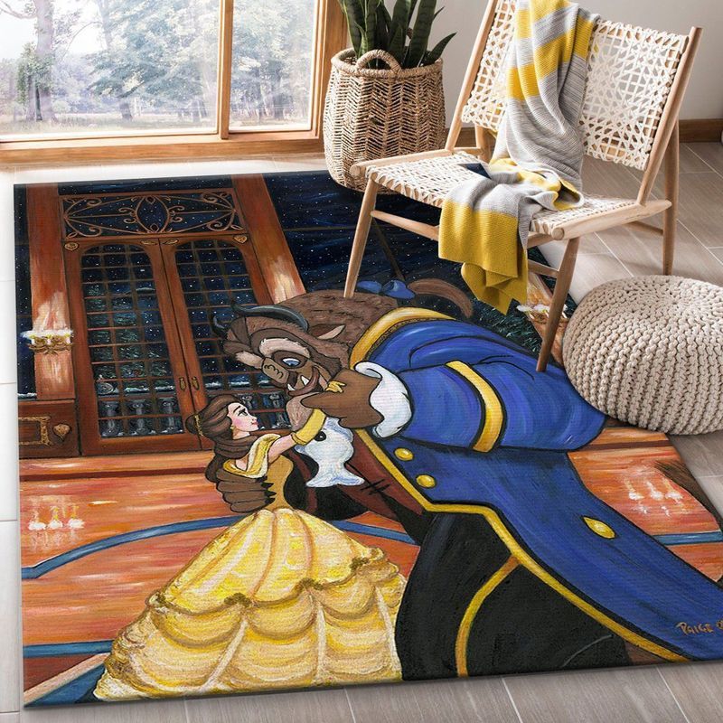 Beauty And The Beast First Dance Carpet Area Rug