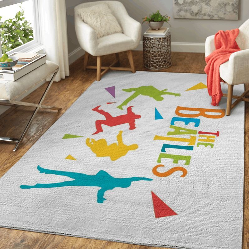 Beatles Band Music Rock Band 1960 Popart II Carpet Area Rug