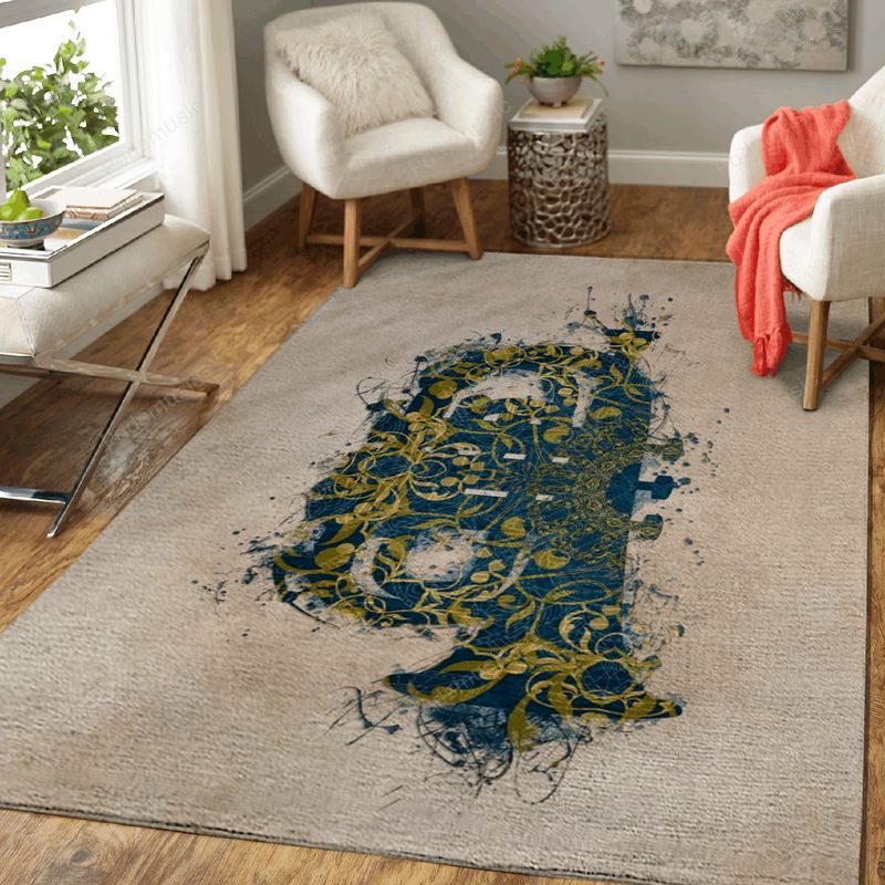 Tuba Music Art II Carpet Area Rug