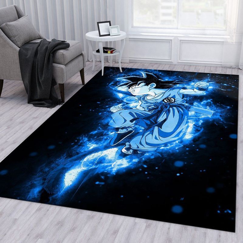 Anime Songoku Dragon Ball Carpet Area Rug