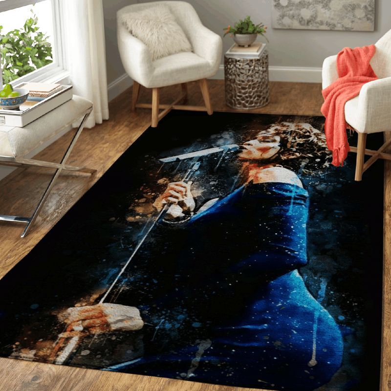 Whitney Houston Pop Music Art Carpet Area Rug