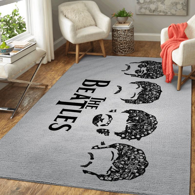 Beatles Band Music English Rock Band The Beatles Art II Carpet Area Rug