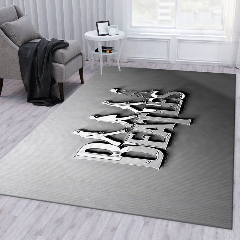 The Beatles Logo Carpet Area Rug