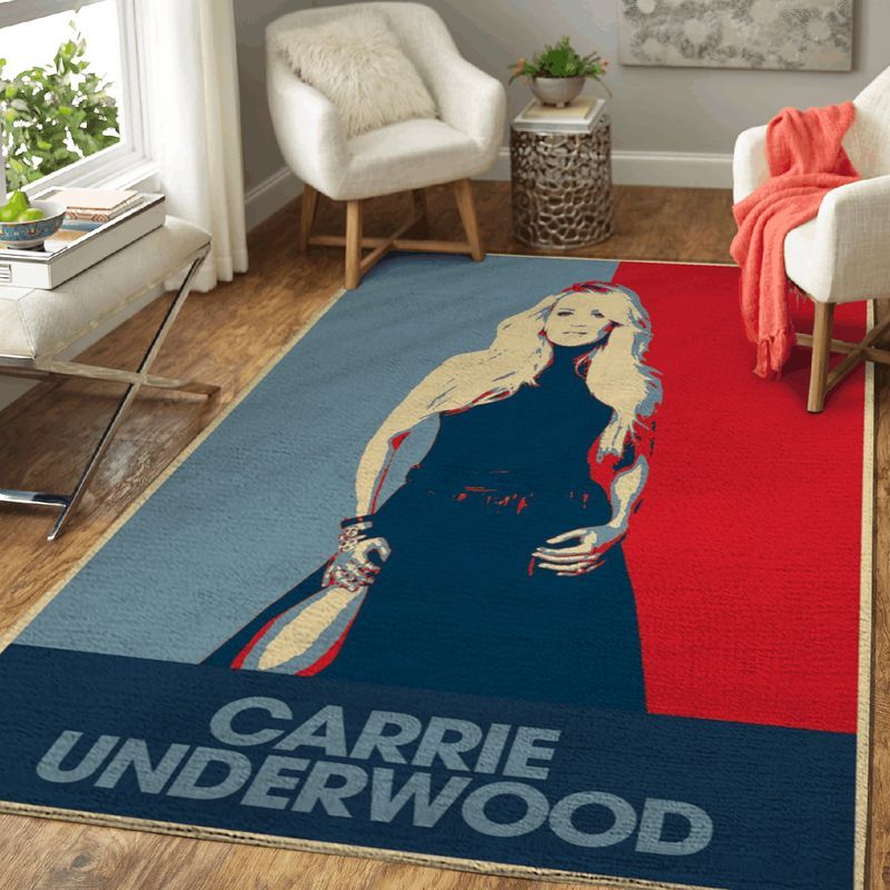 Carrie Underwood American Singer Art Carpet Area Rug
