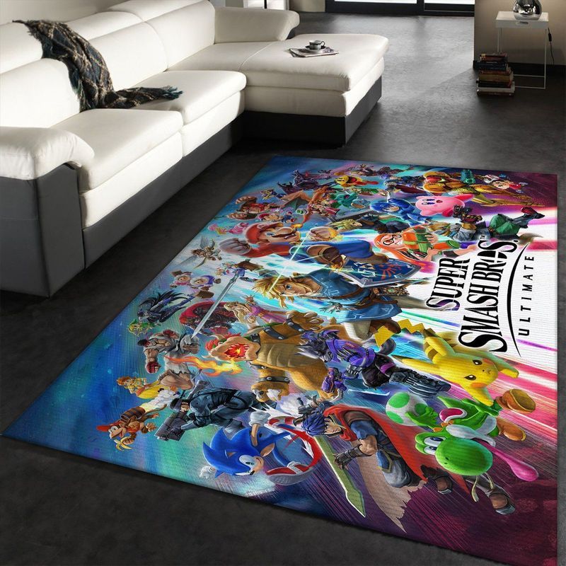 Super Smash Bros Ultimate Carpet Area Rug 2