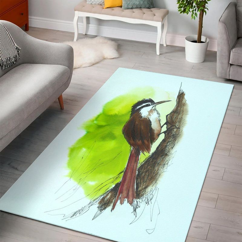 Brazilian Woodcreeper Carpet Area Rug
