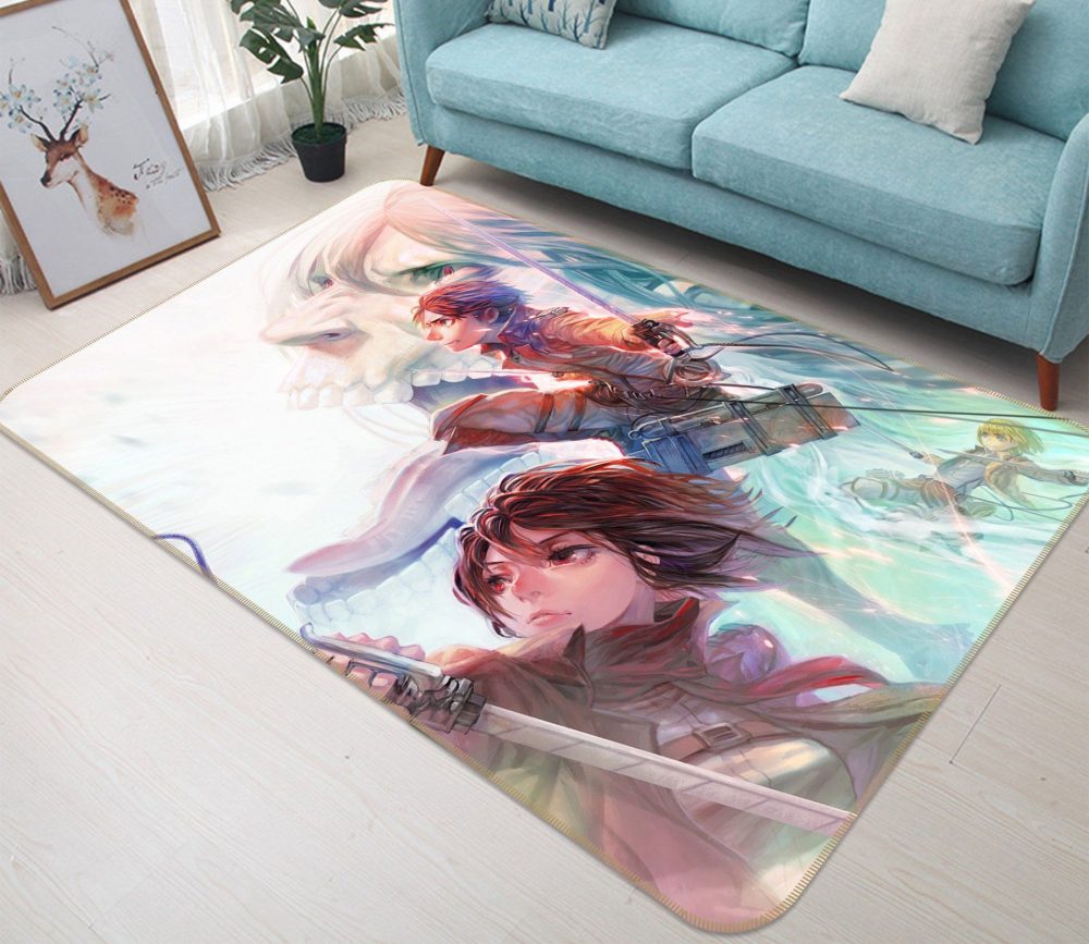 Attack On Titan Anime 16 Carpet Area Rug
