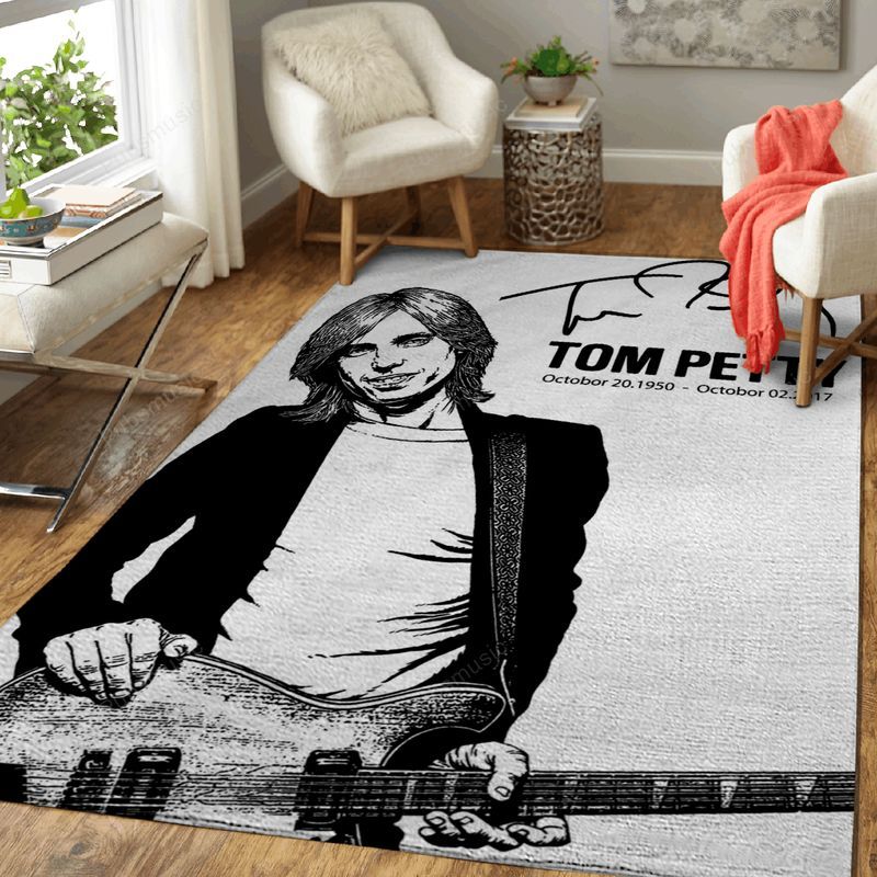 Tom Petty Music Art Carpet Area Rug 2