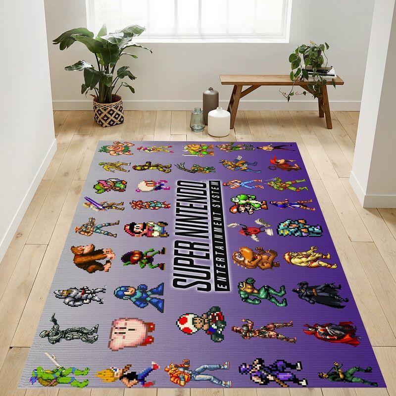 Super Mario 31 Carpet Area Rug