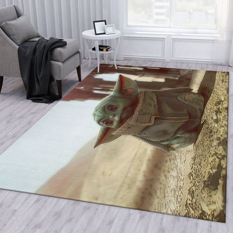 Baby Yoda Carpet Area Rug