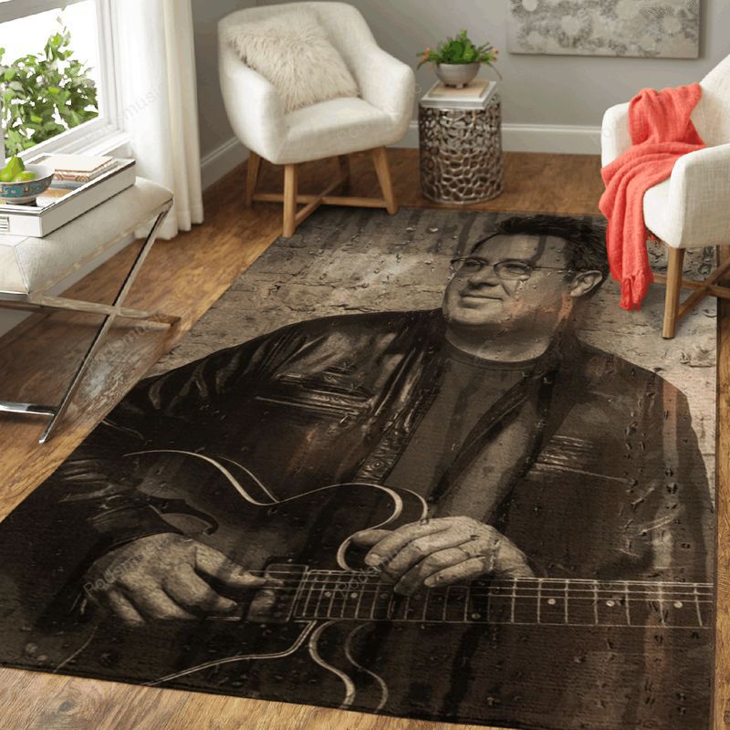 Vince Gill Music Art Carpet Area Rug