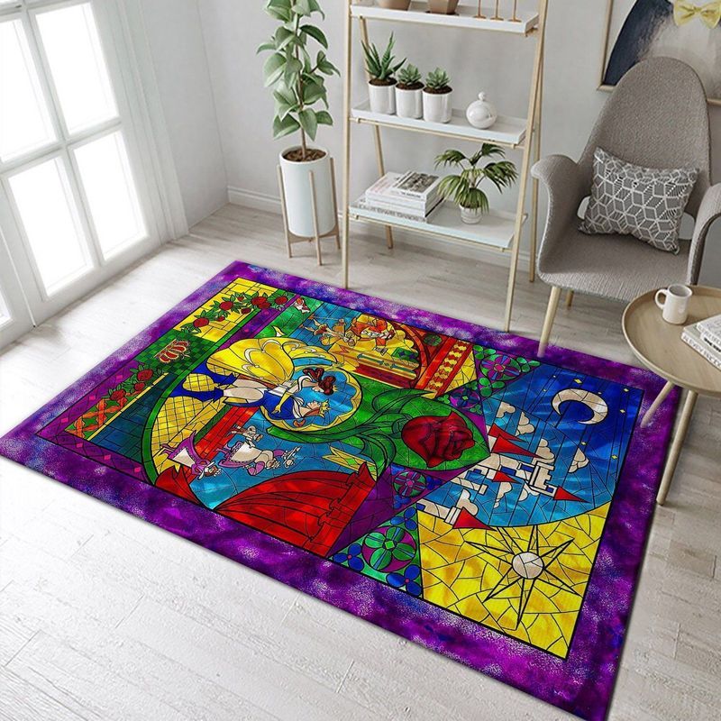 Beauty And The Beast Carpet Area Rug 2