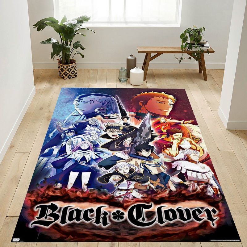 Black Clover 2 Carpet Area Rug