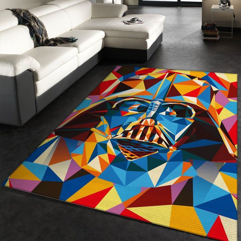 Vader Abstract Star Wars Movie Carpet Area Rug