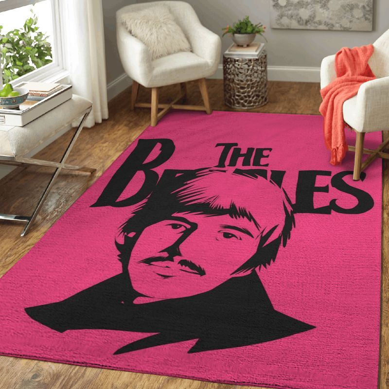 Beatles In My Life Art Carpet Area Rug