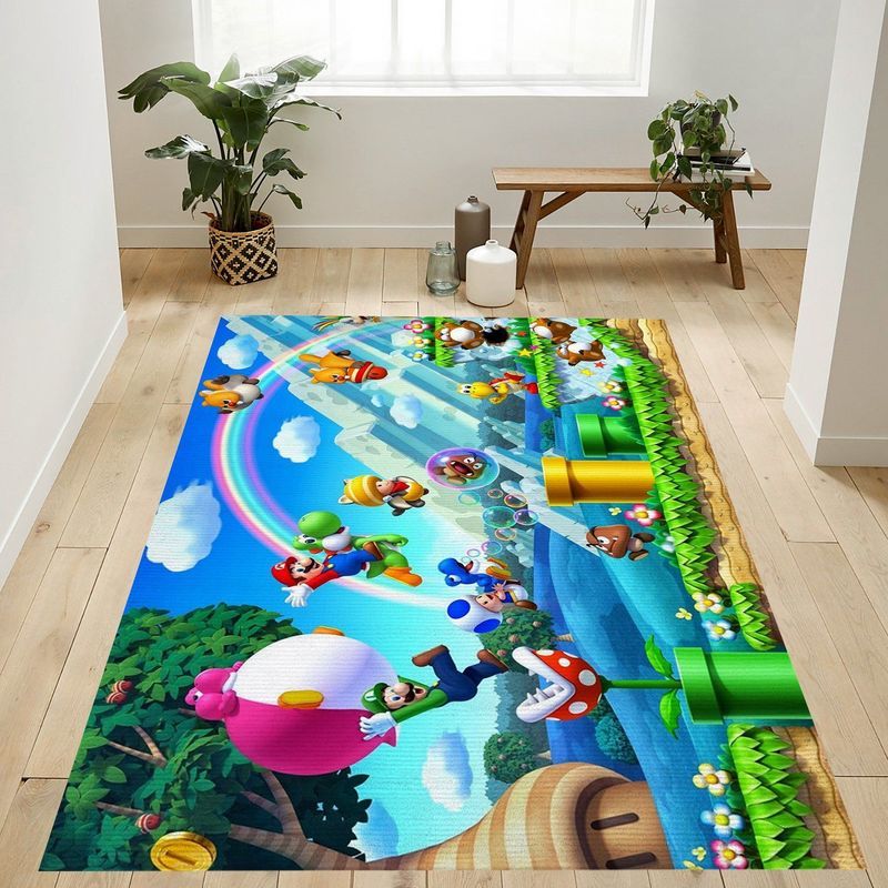 Super Mario 41 Carpet Area Rug
