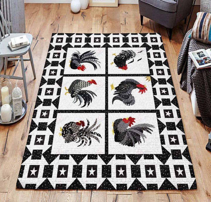 Chicken Carpet Area Rug