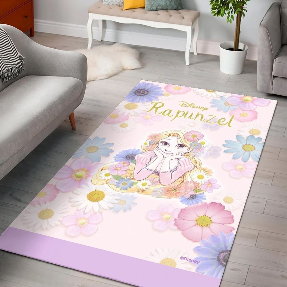 Tangled Disney Princess Characters Disney Movies 5 Carpet Area Rug