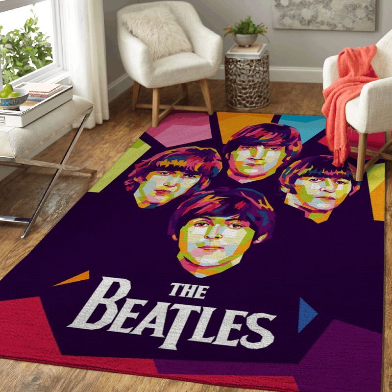 Beatles Band English Rock Band 1960 The Legend Art Carpet Area Rug