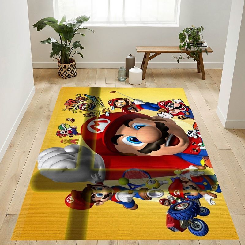 Super Mario 55 Carpet Area Rug