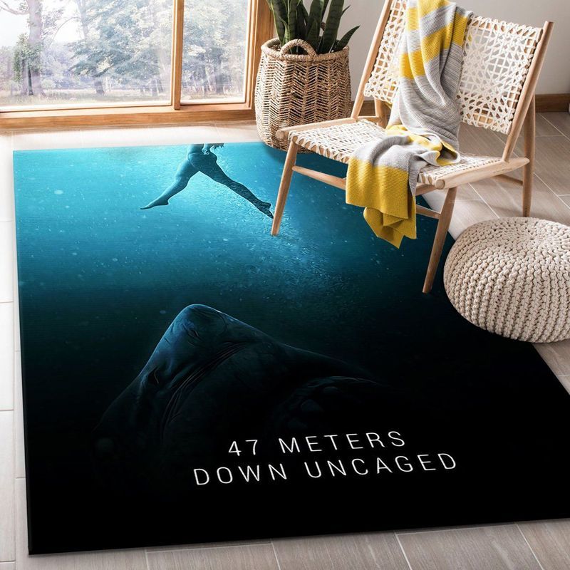 47 Meter Down Uncaged Carpet Area Rug