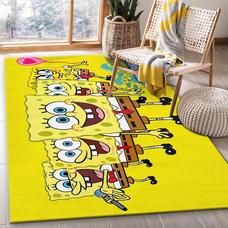 Spongebob Squarepant Cute Carpet Area Rug