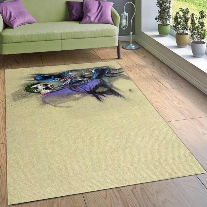 Batman And Joker Carpet Area Rug