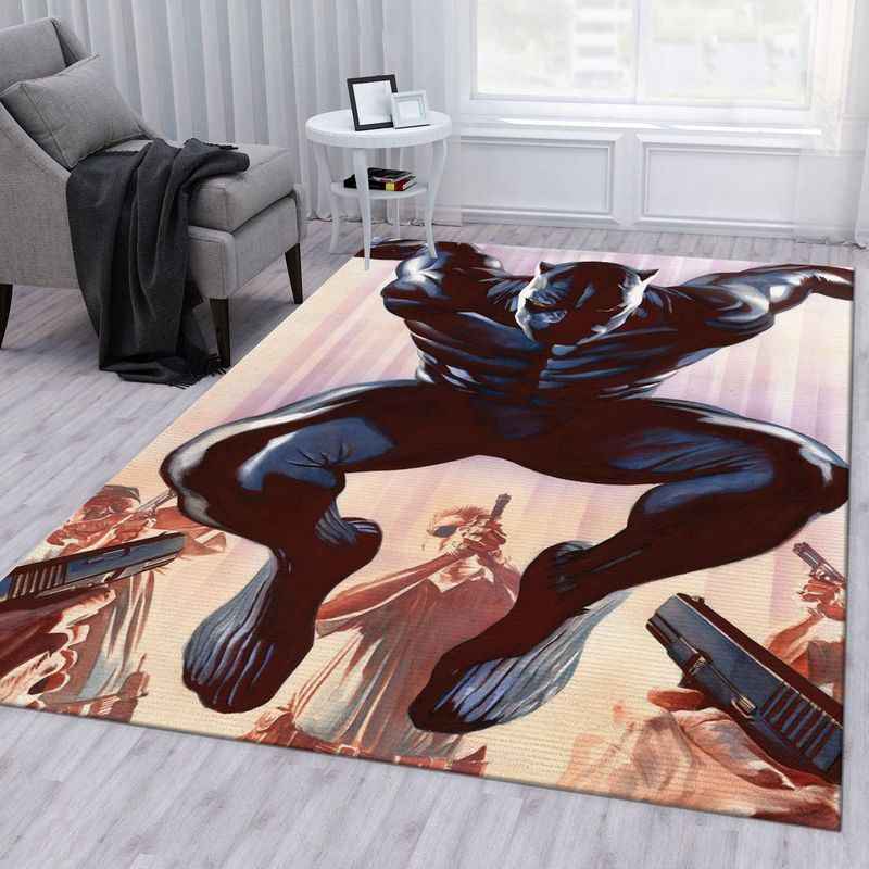 Black Panther Marvel 1 Carpet Area Rug